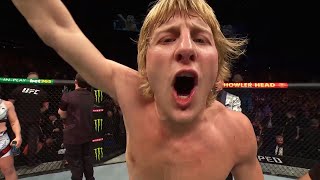 Paddy Pimblett Octagon Interview  UFC London [upl. by Gnuj]