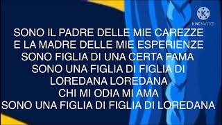 Loredana Bertè  Figlia Di Testo e Lyrics Sanremo 2021 [upl. by Luebke]