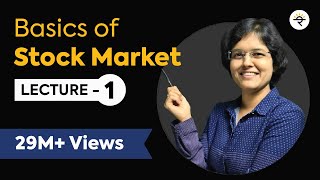 Basics of Stock Market For Beginners Lecture 1 By CA Rachana Phadke Ranade [upl. by Corbie27]