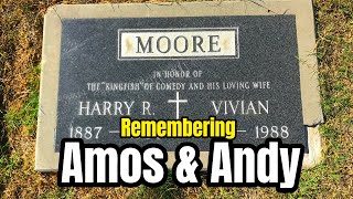 Famous Graves  AMOS and ANDY Cast Members  Tim quotKINGFISHquot Moore amp Others [upl. by Pippas421]