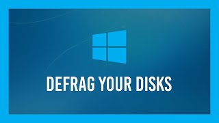 How to Defrag drives in Windows 10 [upl. by Seldan211]