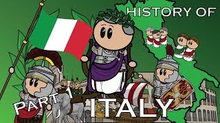 The Animated History of Italy  Part 1 [upl. by Karrie494]