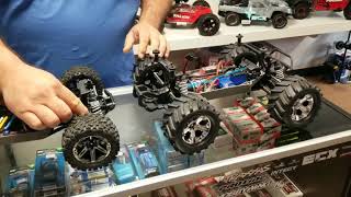 New Traxxas Rustler 4x4 VXL Comparison Video [upl. by Llydnek]