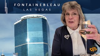 Fontainebleau Las Vegas Room Tour Casino Cocktails amp Dinner [upl. by Jobe]