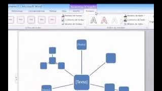 como hacer un mapa mental en word [upl. by Deden631]