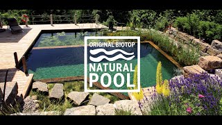 BIOTOP Natural Pools  The BIOTOP SwimmingPool english USA [upl. by Einaffyt]