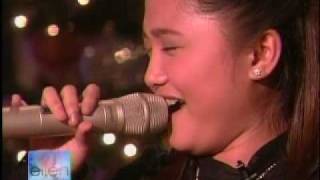 Charice Pempengco on The Ellen DeGeneres Show FULL [upl. by Mukerji396]