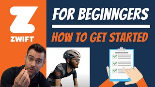 Zwift for BEGINNERS  A COMPLETE GUIDE [upl. by Siusan]