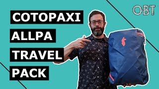 Cotopaxi Allpa 35 Travel Pack Review [upl. by Ahseenak103]