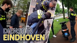 Politie Eindhoven  Bureau040  Aanhouding verzet  Dienst met politievrijwilliger Erik [upl. by Leicester]