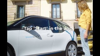 How to rent cars with a StartStop button  SHARE NOW [upl. by Kriss]