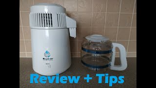 Megahome Water Distiller Review  Useful Tips [upl. by Rhpotsirhc206]