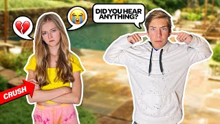 IGNORING My CRUSH For 24 HOURS To See How She REACTS CHALLENGE PRANK🤫🙉  Sawyer Sharbino [upl. by Yenaiv]