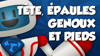 Tête Épaules Genoux et Pieds Version avec Paroles  Kids Super Songs Français [upl. by Yriek]