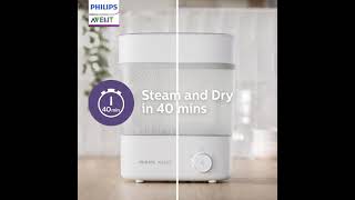 Philips Avent Advanced Steam Sterilizer w Dryer [upl. by Yasnyl954]