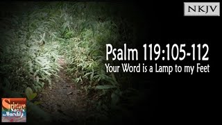 Psalm 119105112 NKJV Song quotYour Word is a Lamp to My Feetquot Esther Mui [upl. by Ehpotsirhc85]