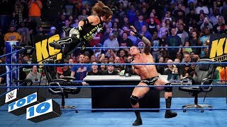 Top 10 SmackDown LIVE moments WWE Top 10 April 2 2019 [upl. by Nehepts]