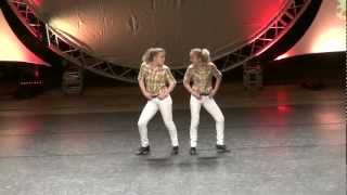 Morgan and Madison Mallum  Traditional Clogging Duet [upl. by Tri]