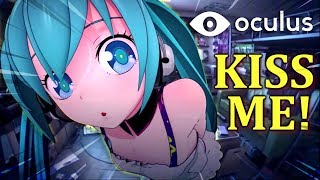 Hatsune Miku EATS ME In Virtual Reality [upl. by Valentia]