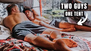 TWO GUYS ONE TENT  OffGrid Adventure [upl. by Peacock580]