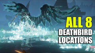 Elden Ring ALL DEATHBIRD Locations amp Rewards  Weapons Spells amp More [upl. by Boniface]