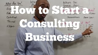 How to Start A Consulting Business [upl. by Geibel]