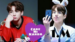 jungkook bts Hindi song  Care Ni Karda  Love song official video [upl. by Selokcin538]