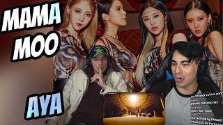 MV 마마무 MAMAMOO  AYA Reaction [upl. by Einniw]