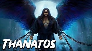 Thanatos The God of Death  Mythology Dictionary  See U n History [upl. by Frantz]