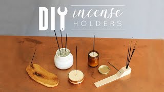 DIY Incense Holders [upl. by Nevah]