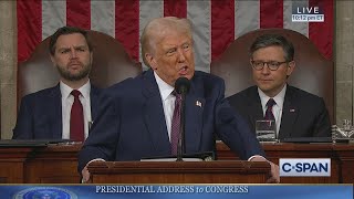 President Trump Addresses Joint Session of Congress [upl. by Vtehsta]