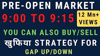 What is Pre Opening Session in Stock Market  How to trade in Pre Open Market [upl. by Bret]