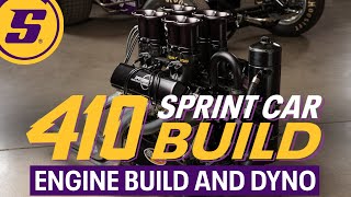 410 Sprint Car Build Ep 14 Engine Build and Dyno [upl. by Lednor]