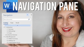 SAVE TIME with the Word Navigation Pane [upl. by Anoirb]