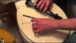 Toilet Fill Valve  How to Install a Fluildmaster Fill Valve [upl. by Juetta]