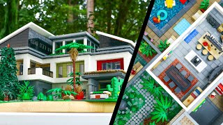 MASSIVE LEGO Vacation MANSION MOC [upl. by Pufahl]