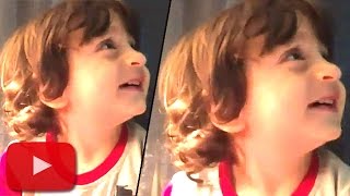 Shahrukhs Son AbRam TALKING To Aryan Khan  LehrenTV [upl. by Ecnarual414]