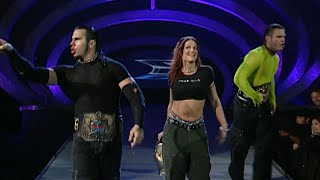 The Hardy Boyz vs Raven amp Tazz WWF Tag Team Titles Match SmackDown October 12 2000 [upl. by Seuqramed]