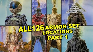 Elden Ring  How To Get All Armor Sets Part 1  All Altered amp Individual Pieces [upl. by Paulsen]