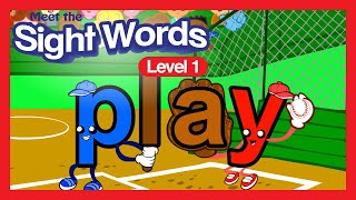 Meet the Sight Words  Level 1 FREE  Preschool Prep Company [upl. by Herzig]