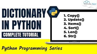 What is Dictionary in Python and How to Create amp Use This  Python Dictionary Tutorial [upl. by Cadel]