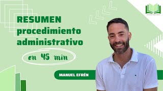 Resumen procedimiento administrativo [upl. by Mcgean864]