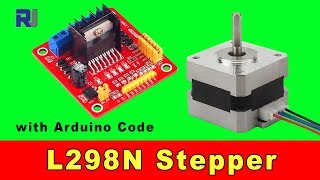 Using L298N Stepper Motor Driver To control 4 wires stepper motor [upl. by Christianson]