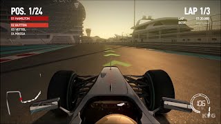 F1 2010  Yas Marina Circuit  Abu Dhabi Abu Dhabi Grand Prix  Gameplay PC HD 1080p60FPS [upl. by Farrow]