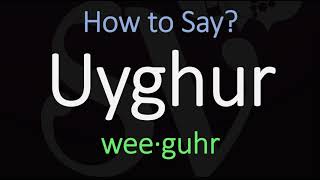 How to Pronounce Uyghur CORRECTLY Meaning amp Pronunciation [upl. by Agnes867]