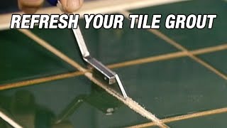 Refresh Your Tile Grout [upl. by Summer529]