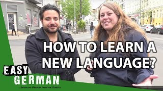 How to learn a new language with Luca Lampariello  Easy German 138 [upl. by Goldshlag]