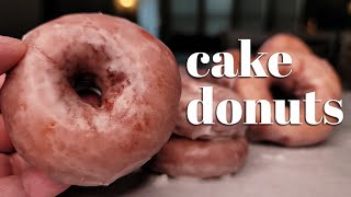 Homemade Cake Donuts [upl. by Ttimme]