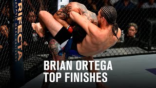 Top Finishes Brian Ortega [upl. by Ylrebmik]