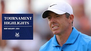 Rory McIlroy Extended Tournament Highlights  2024 PGA Championship [upl. by Gnuhc]